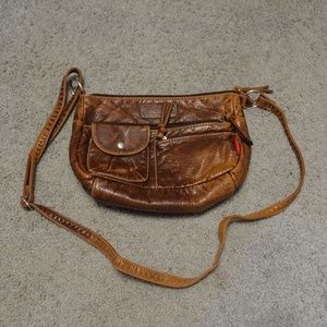 UNIONBAY Brown Faux Leather Purse